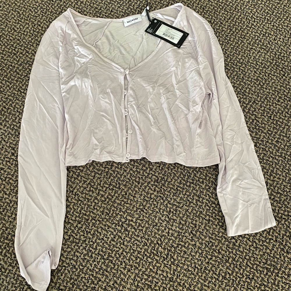WEEKDAY VIOLA CARDIGAN